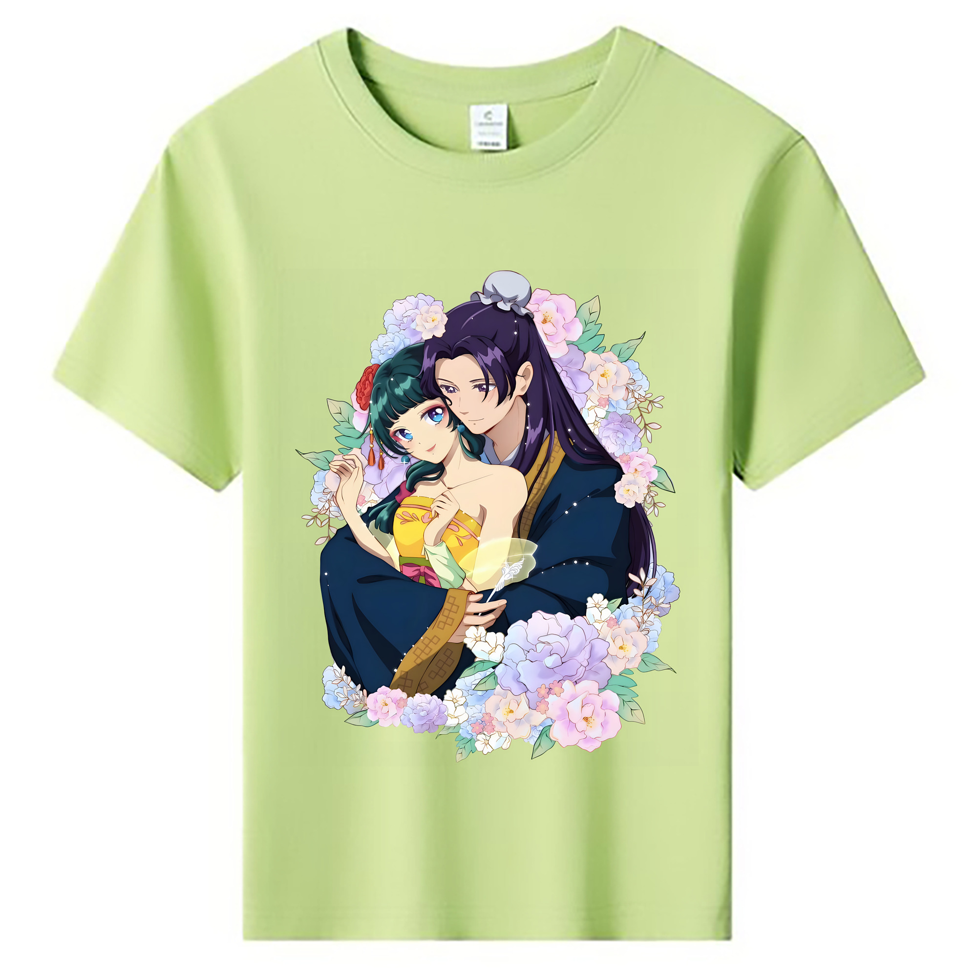（画像用） 薬屋のひとりごと The Apothecary Diaries 綿100％キッズTシャツ（フロントプリント）